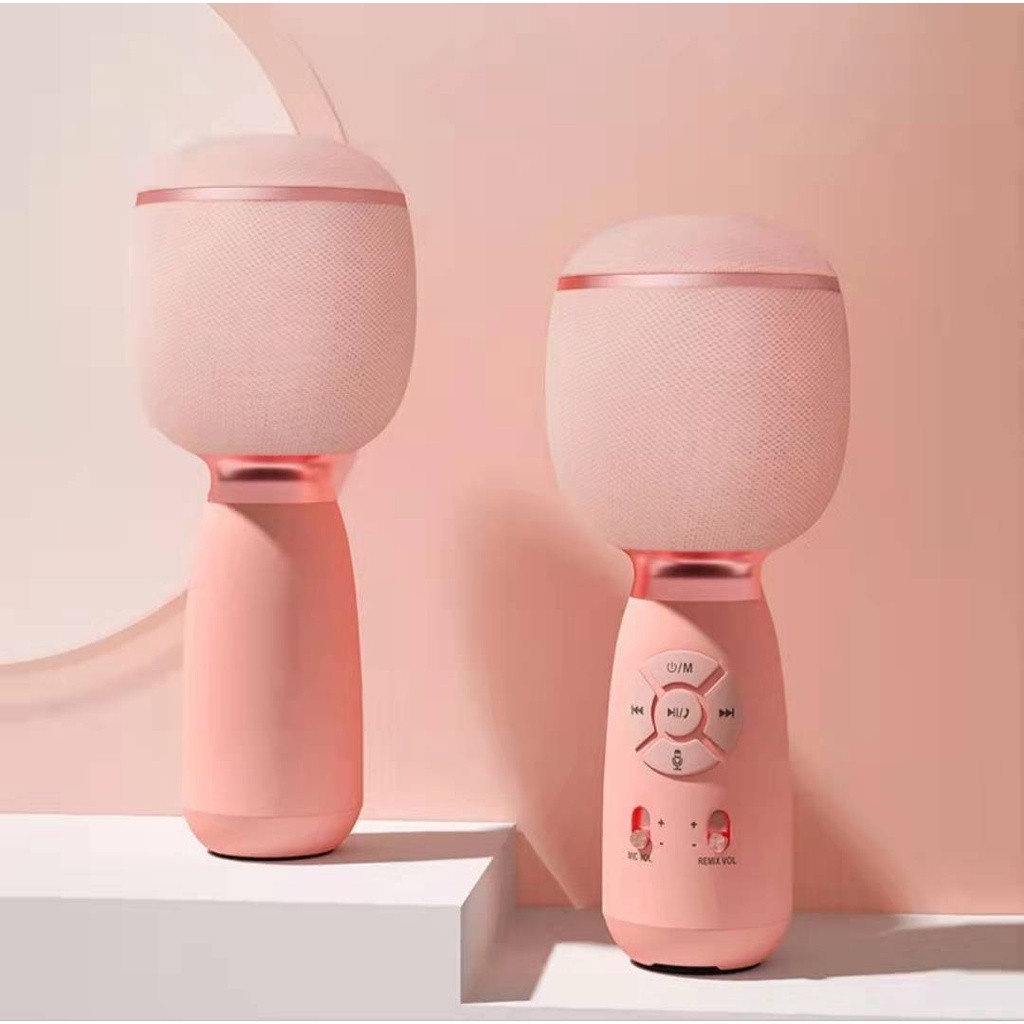 Micro karaoke kèm loa bluetooth GrownTech WS 1885 dòng không dây mới nhất