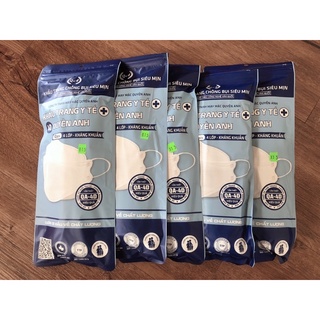 Khẩu trang 4D KF94 Quyền Anh-túi 10 chiếc