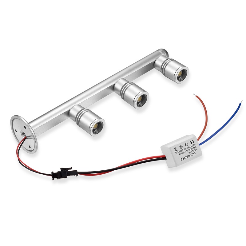 Đèn led 3w 85-265v Gắn Dưới Tủ Trưng Bày Trang Sức