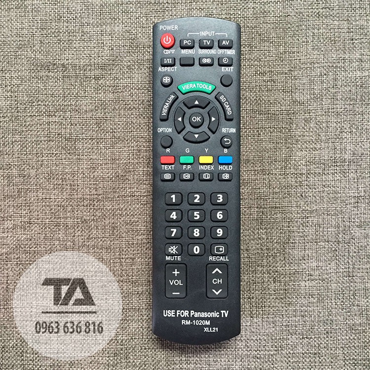 [FREESHIP 50K] Remote Điều khiển tivi Panasonic RM-1020M