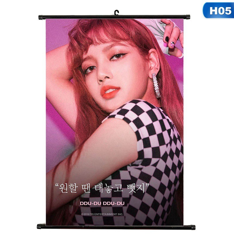 Tranh Treo Poster Hoạt Hình Anime Nhật Bản Blackpink