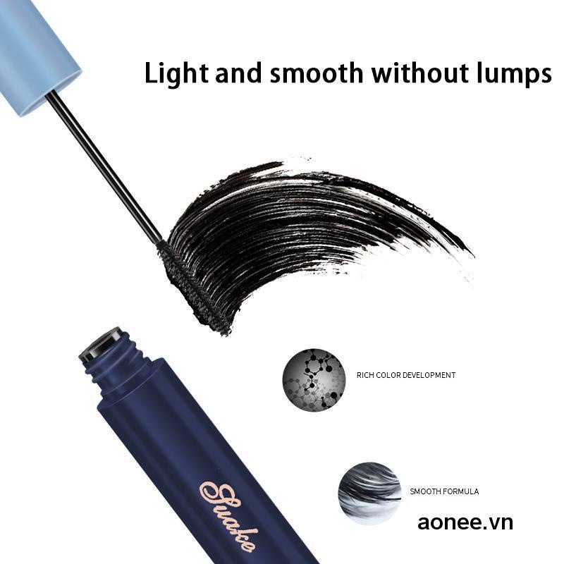 ✨✨Mascara đầu cọ nhỏ màu sắc tự nhiên lâu trôi chống thấm nước và mồ hôi hiệu quả