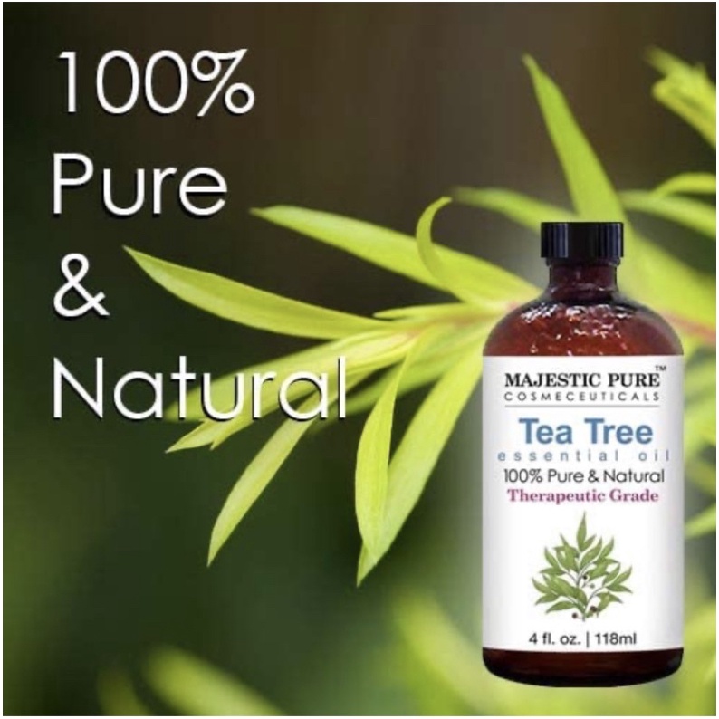 Tinh dầu Tràm trà 100% tự nhiên Majestic Pure Tea Tree Oil 118ml USA