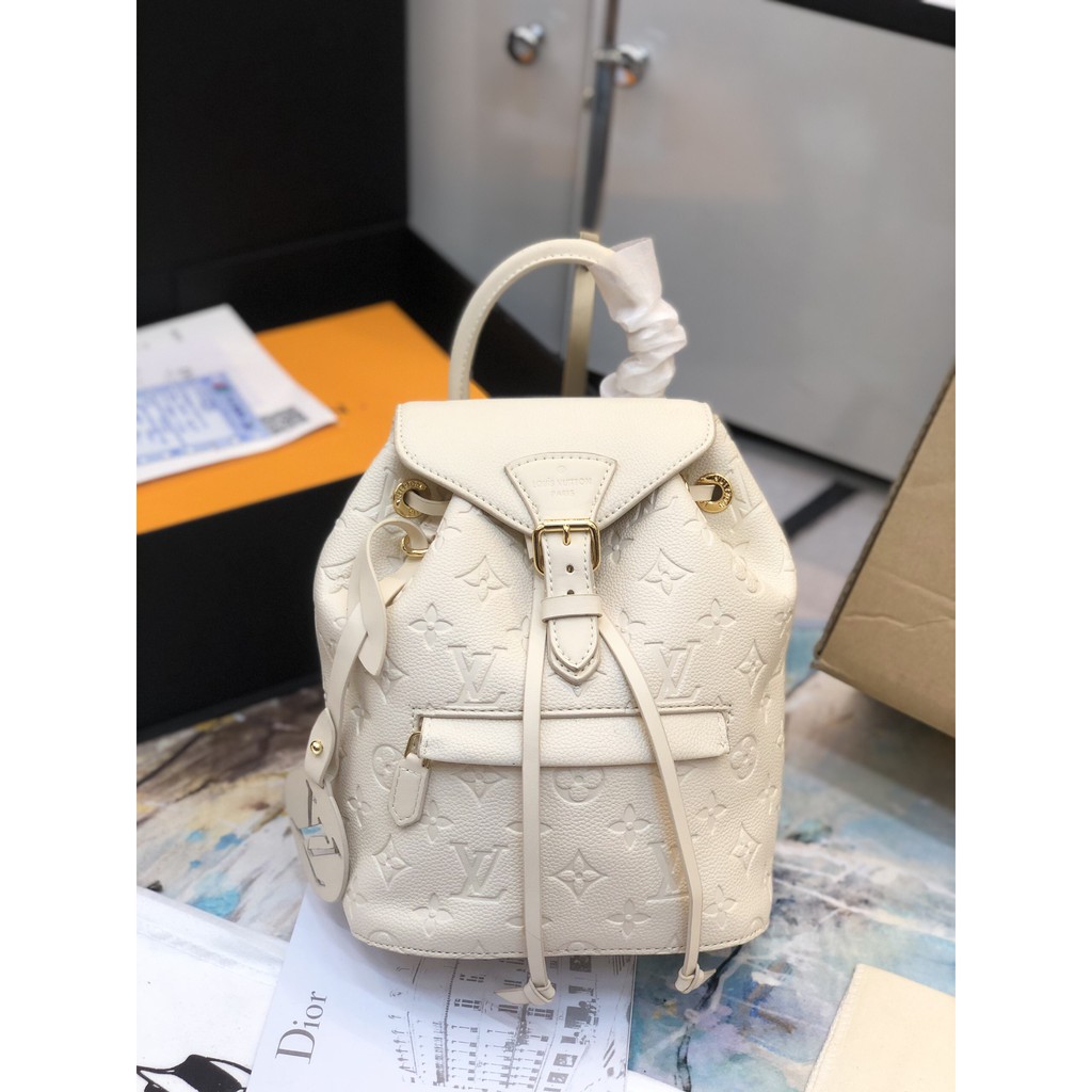 Balo thời trang super màu trắng thanh lịch (ảnh thật). Ảnh chụp thật tại shop phát hiện copy đền 1000 lần