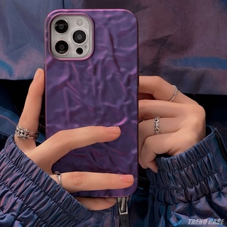 Ốp điện thoại 3D màu tím phong cách retro sang trọng thích hợp cho IPHONE 13 12 PRO MAX 11 PROMAX XS MAX XR X 7 8 PLUS