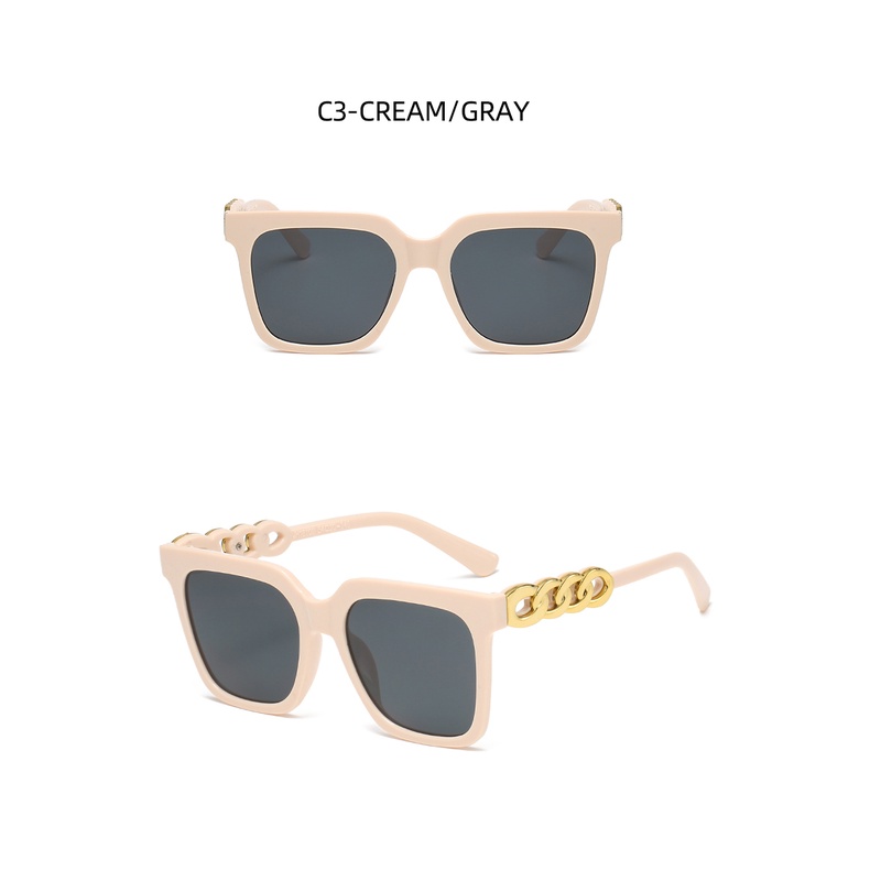 Kính Mát Gọng Vuông Lớn Phong Cách retro Thời Trang 2022