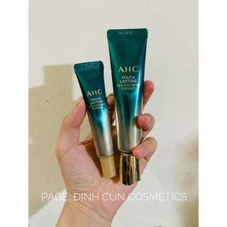 Kem Mắt AHC Ageless Real Eye Cream For Face 12ml &30ml Hàn Quốc.