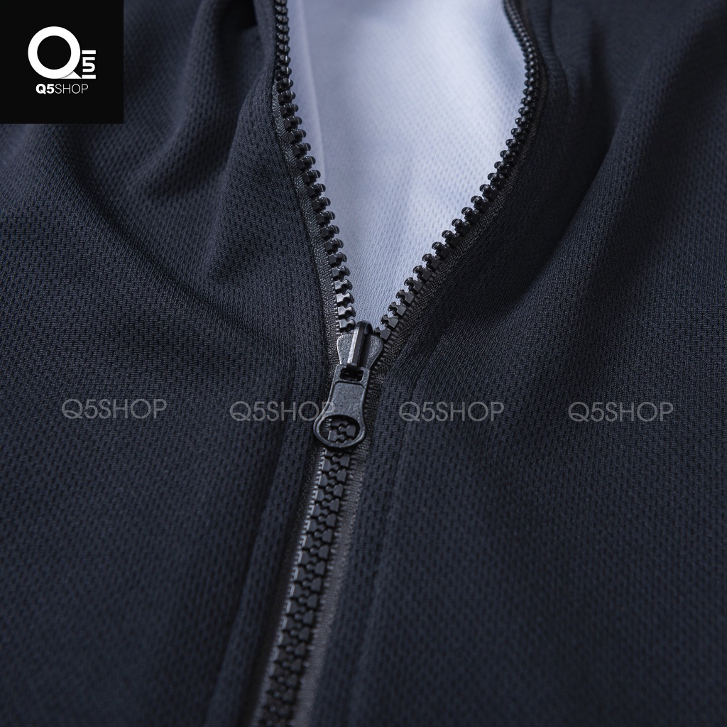 Áo Chống Nắng 2 Lớp Thun Lạnh Lỗ Kim Mặc Q5SHOP Chống tia UVF100+ Chất vải mềm mịn mặc Cực Thích_ Q5shop