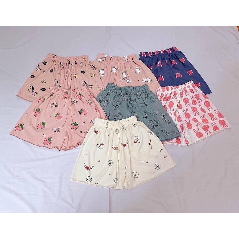 Quần Đùi Nữ Mặc nhà -Quần đùi thun nữ