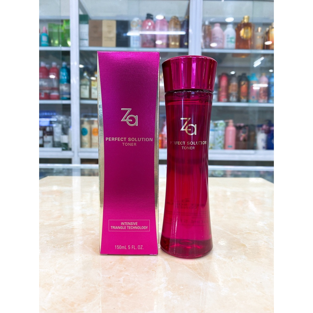 Nước Hoa Hồng Chống Lão Hóa ZA Perfect Solution Chính Hãng 150ml