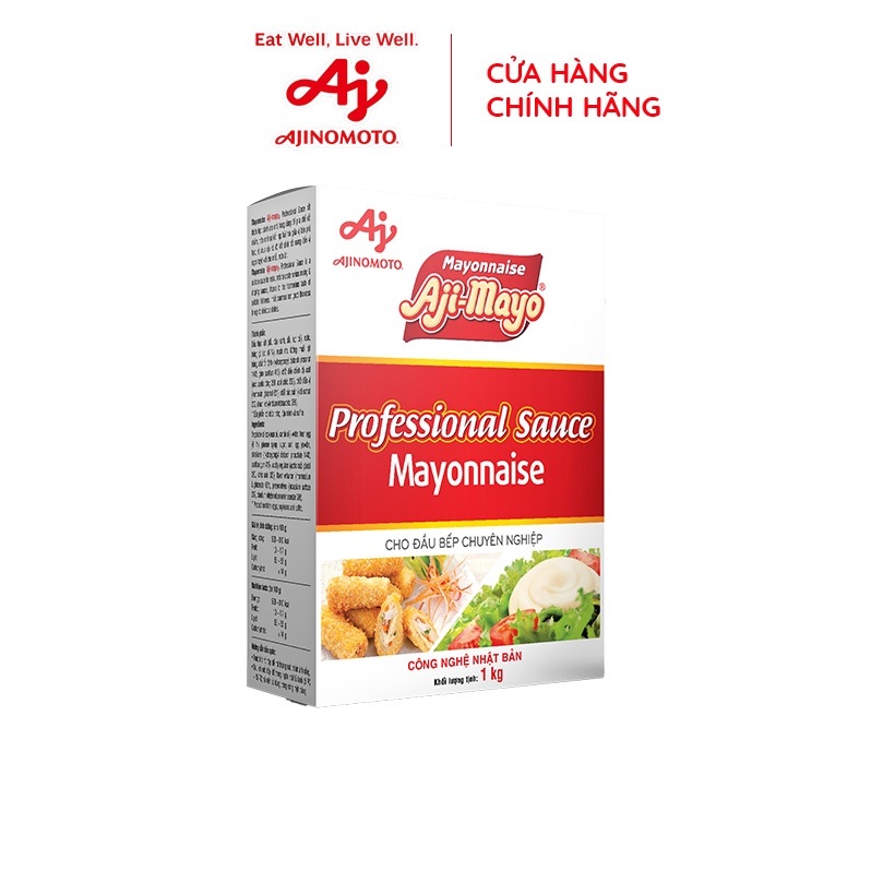 Xốt Mayonnaise Aji-mayo Professional Sauce 1kg/hộp