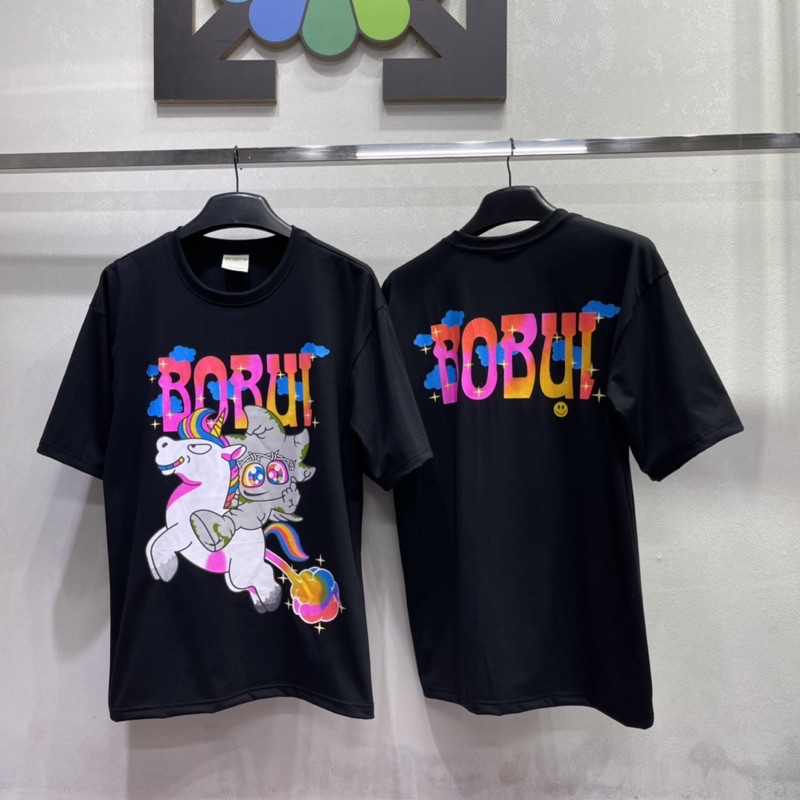 Áo thun bobui bebo ngỰA Nam nữ cotton full tag | BigBuy360 - bigbuy360.vn