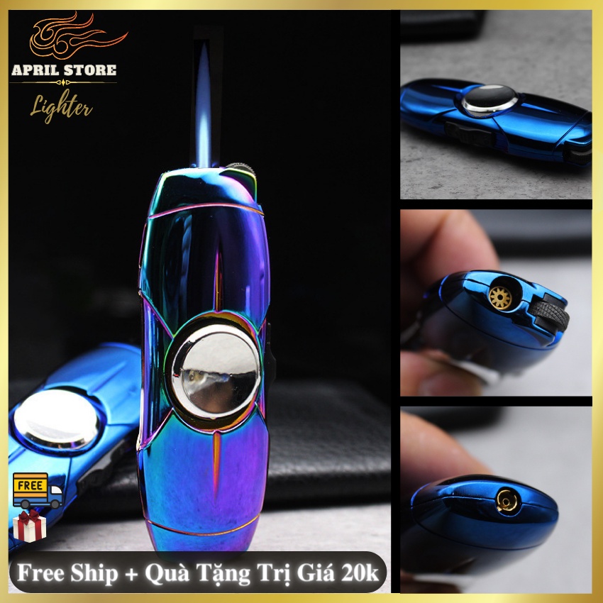 Hột-𝙌𝙪𝙚̣𝙩-𝔹ậ𝕥-𝕃ư𝕒 Xài Ga Lưa thẳng Cao Cấp 601 Xài Ga Đá,Đồ Chơi Con Quay Giữ Lửa Tự Động-Kim Loại