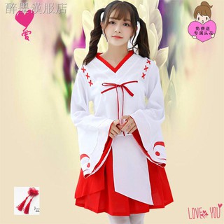 ▼Bộ Kimono Cách Tân In Họa Tiết Hoạt Hình Dễ Thương Phong Cách Nhật Bản