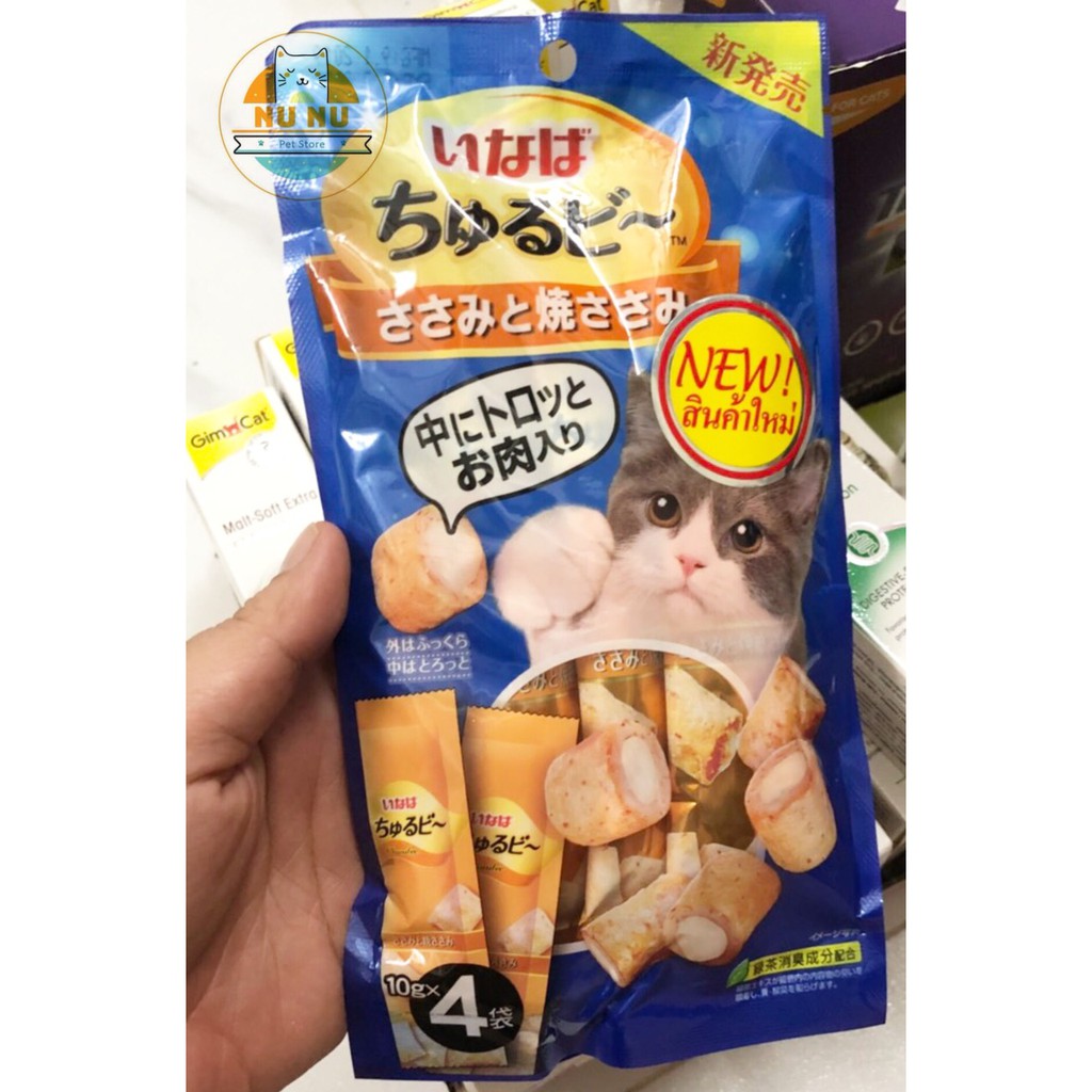 Bánh thưởng cho mèo CHURU BEE - 4 tuýp/gói