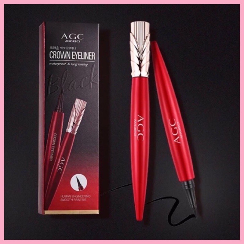 [Hàng mới về] Bút kẻ mắt nước chống nước từ kén tằm AGC hàng chính hãng nội địa trung