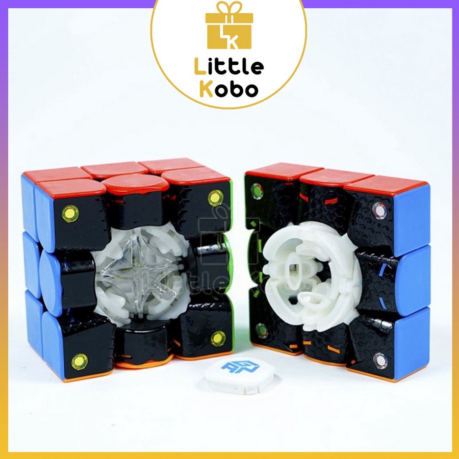 Rubik Gan 356 M Rubic 3x3 Nam Châm Cao Cấp Gan 356M Stickerless Đồ Chơi Thông Minh