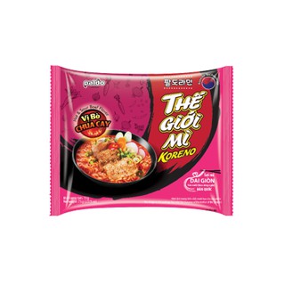 Thế Giới Mì Koreno (4 vị) - Thùng 30 gói