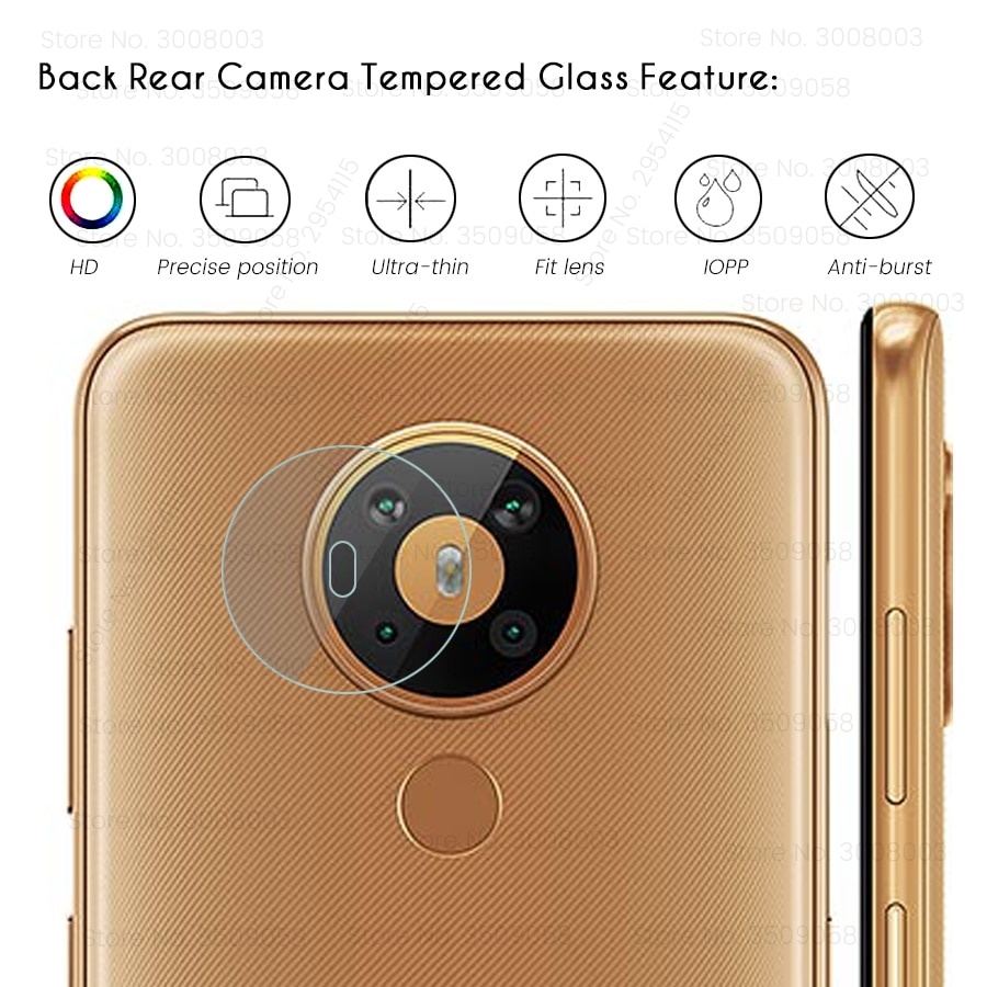 Miếng Dán Cường Lực Bảo Vệ Camera 2 Trong 1 Cho Nokia 5.3 2020 Nokia 5.3. 55 ''