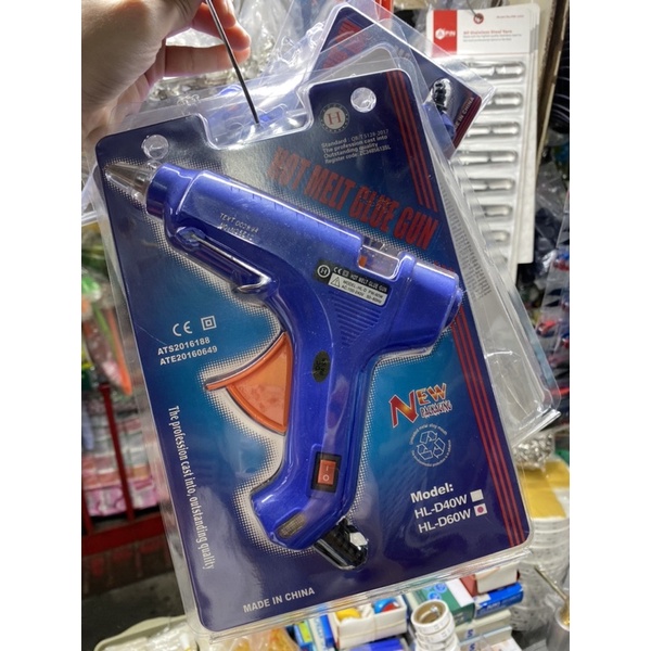 Máy bắn keo nến 20w - Tặng 5 cây keo - Súng bắn keo