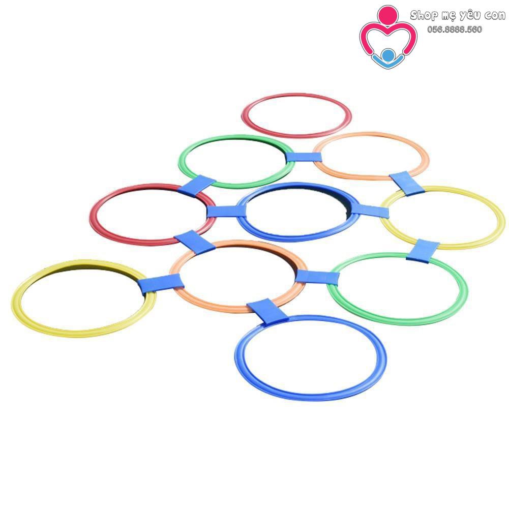 Set 10 Vòng Nhảy lò cò vận động Bằng Nhựa Cho Bé