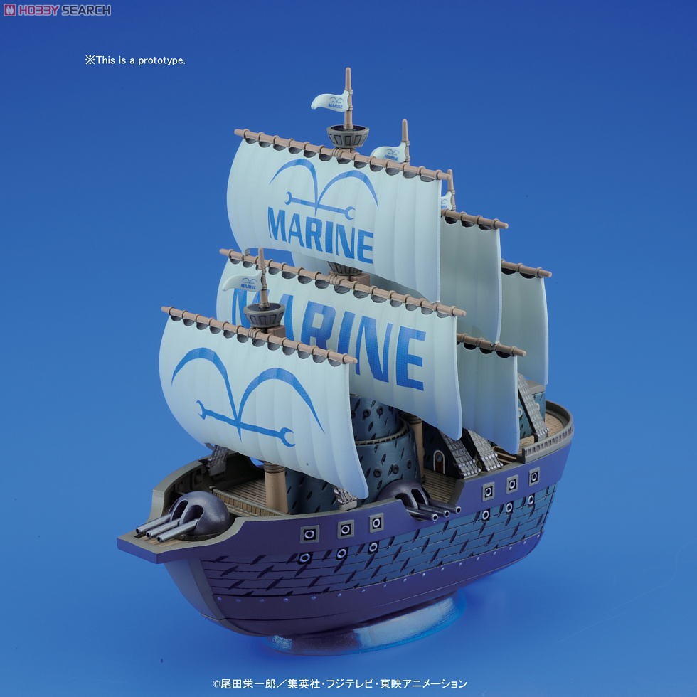 Bandai Marine Warship One Piece Figure Rise Standard Mô Hình Nhựa Đồ Chơi Lắp Ráp Anime Nhật