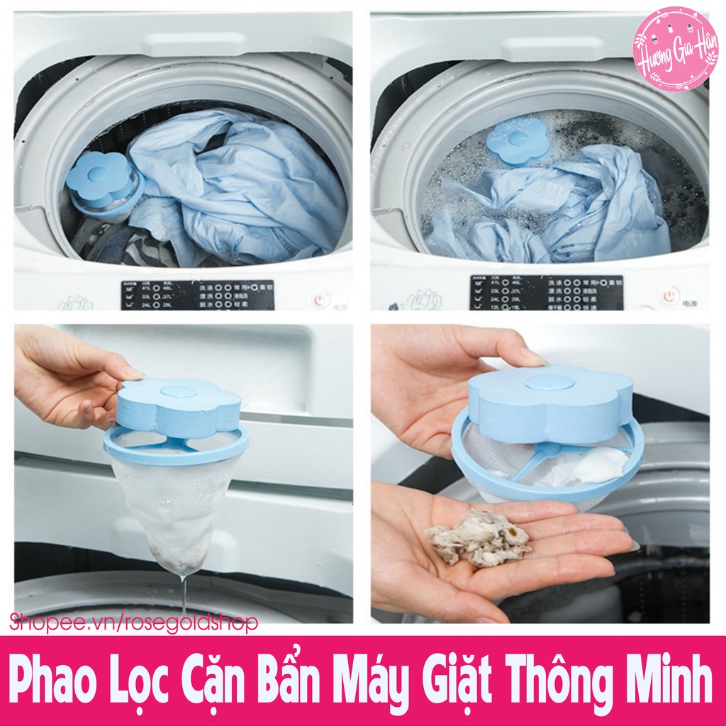 Phao Lọc Cặn Bẩn Máy Giặt Thông Minh, Giữ Máy Giặt Bạn Luôn Sạch Sẽ