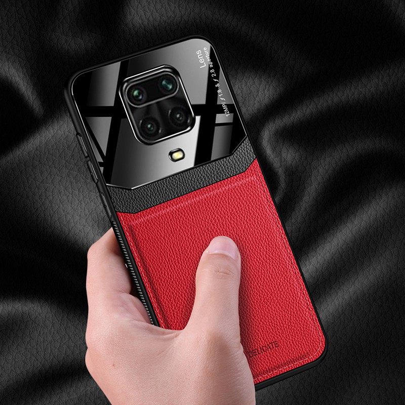 Ốp điện thoại cứng Koosuk cho Xiaomi Redmi Note 9 Pro Max 9s 9T 8 8t 10X 4G phối da