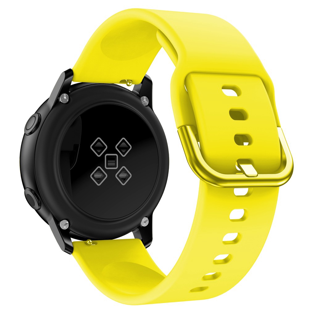 Dây đeo đồng hồ thay thế chất liệu silicon dành cho Samsung Galaxy Watch Active/Amazfit Bip