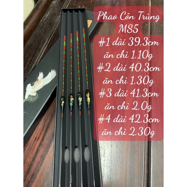 Hộp phao Hạc Tiên cao cấp hộp gồm 4 quả