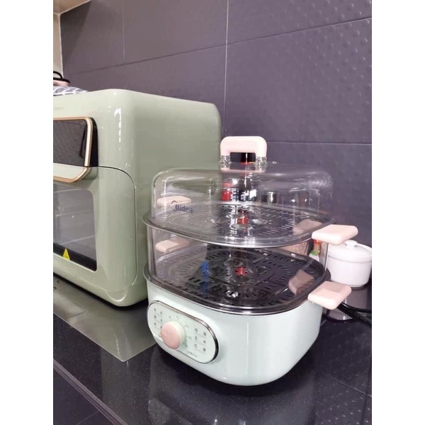 NỒI ĐIỆN HẤP 2 TẦNG ĐA NĂNG MIDEA  - HÀNG CHÍNH HÃNG - BẢO HÀNH 1 NĂM