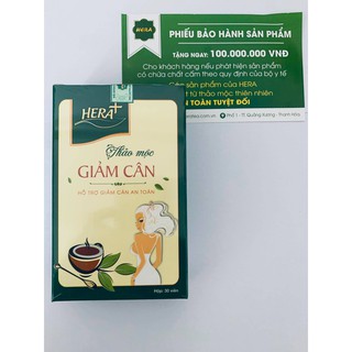 [Rẻ nhất shopee] Giảm cân Hera Plus dạng viên date T3/2022
