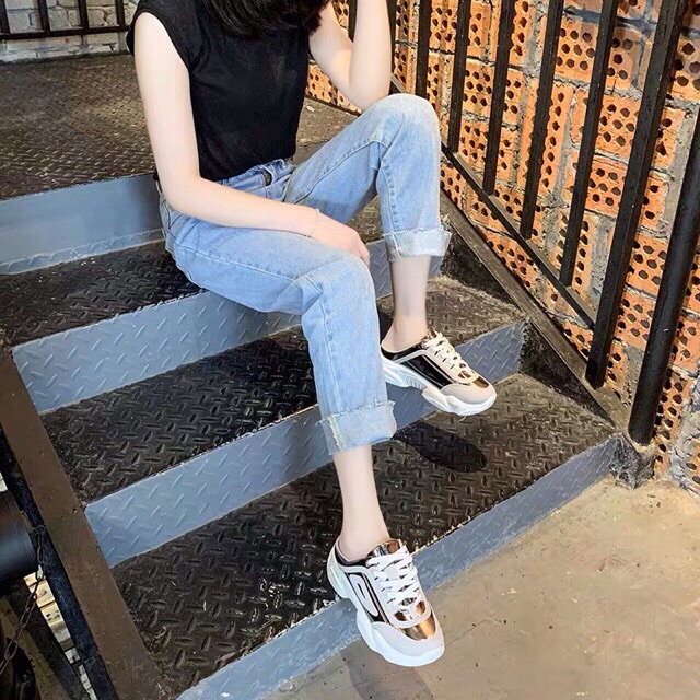 [Mã FAGREEN245 giảm 10% tối đa 30k đơn từ 99k] Giày Sục thể thao da bóng siêu đẹp | BigBuy360 - bigbuy360.vn