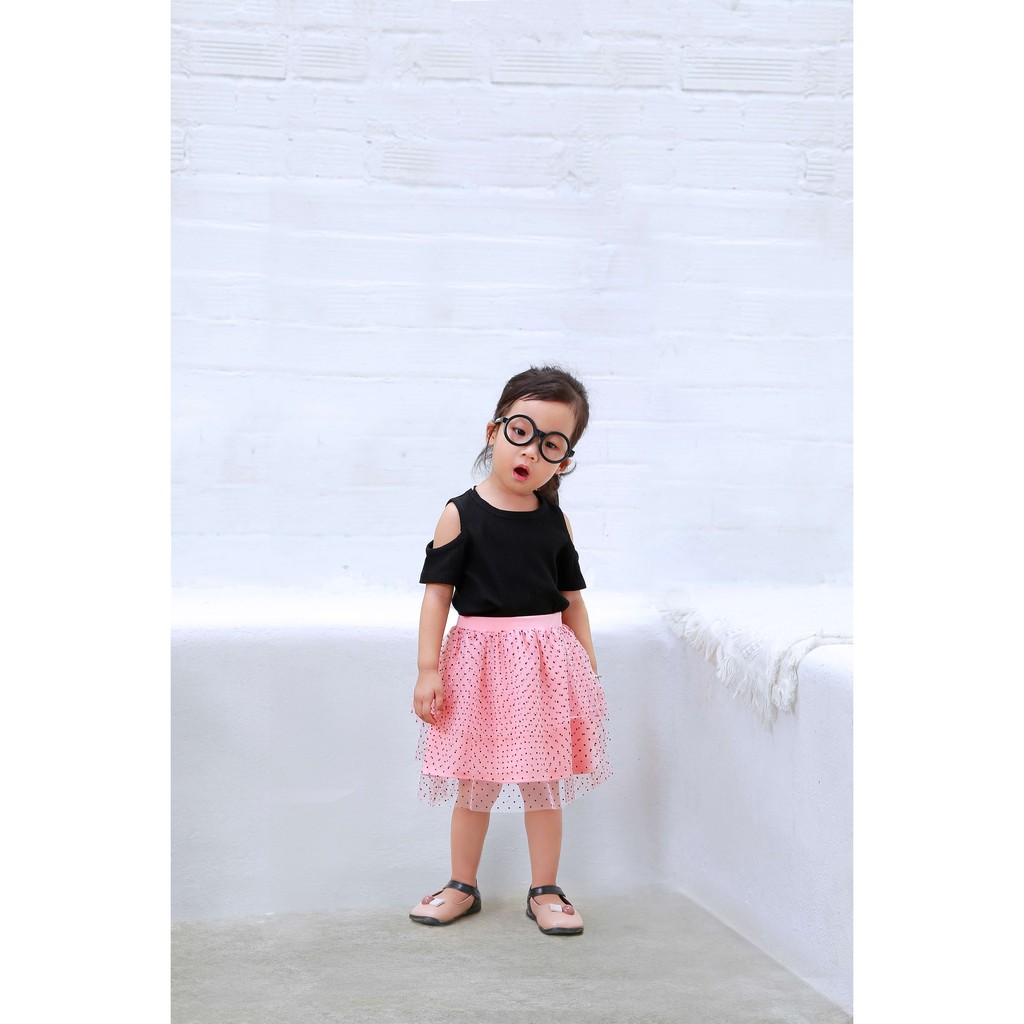 Chân váy tutu công chúa cho bé gái 1- 6 tuổi màu hồng, quần áo trẻ em KYNKIDS CVH0001