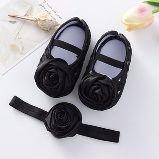 Giày ĐíNh Hoa MềM MạI Cho Bé Sơ Sinh