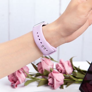 [ Dây Đồng Hồ Seri 1 / 2 / 3 / 4 ] Apple Watch Silicone