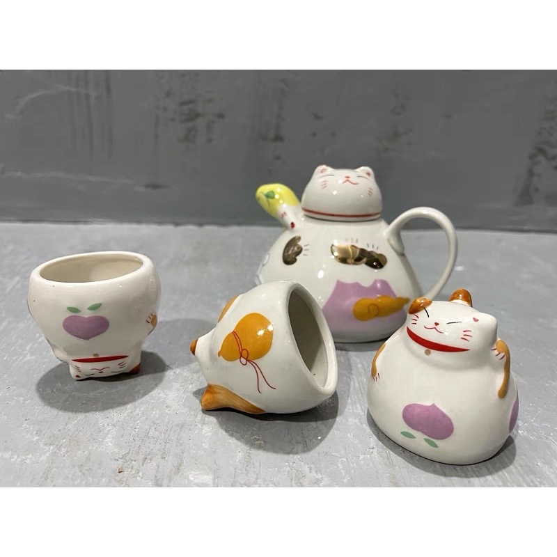 Bộ trà mèo mini