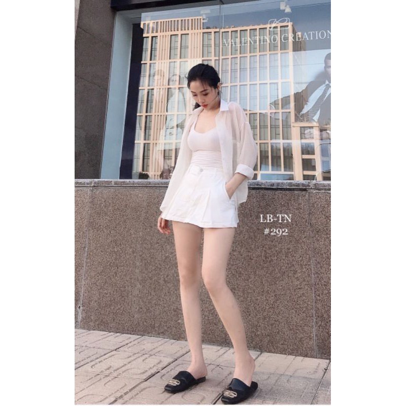 QUẦN VÁY JEAN CẠP CAO CHẤT ĐẸP CO GIÃN ❤QUẦN GIẢ VÁY BÒ CHỮ A ĐẸP | BigBuy360 - bigbuy360.vn