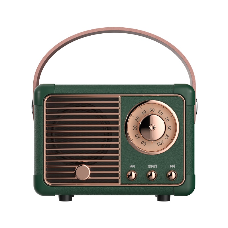 Loa Nghe Nhạc zzz HM11 Mini Phong Cách Retro Dành Cho Điện Thoại