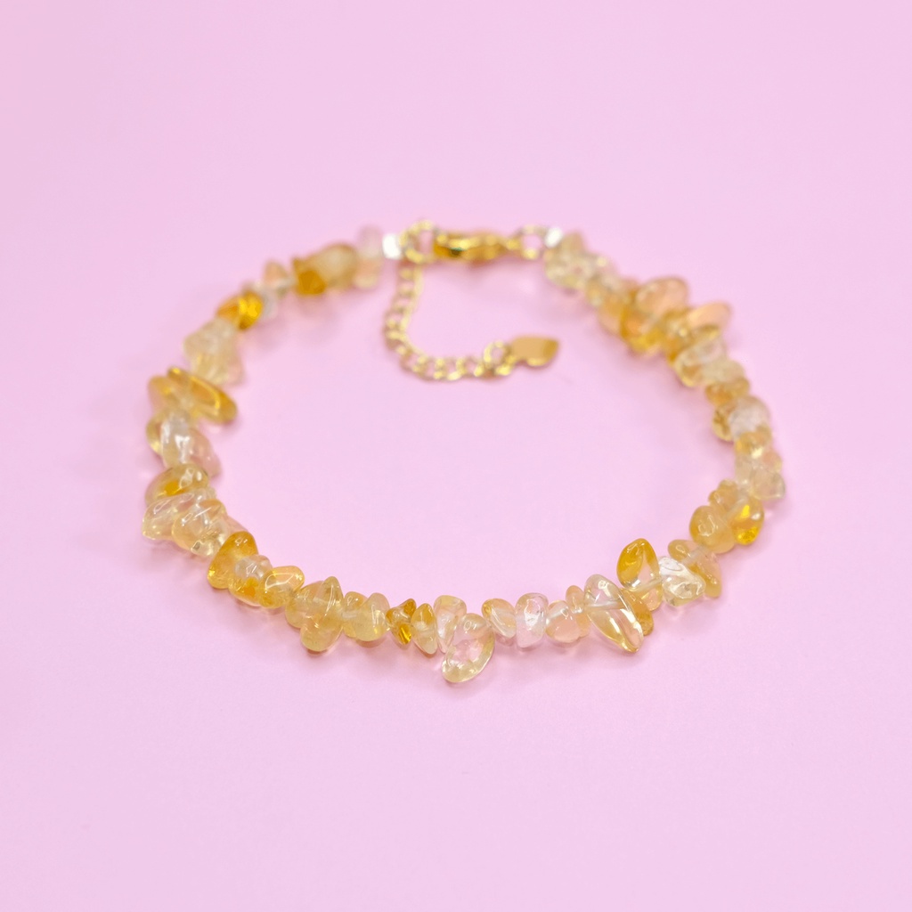 Vòng tay lắc tay Citrin UPCARA