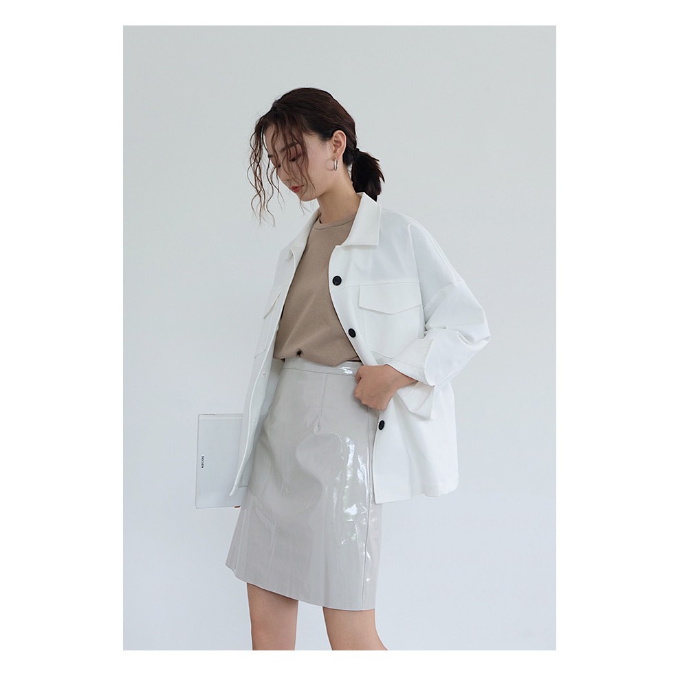 Chân Váy Da Ulzzang Chân Váy Ngắn Chữ A Thời Trang Kiểu Dáng Hàn Quốc - 83QS5006 | BigBuy360 - bigbuy360.vn