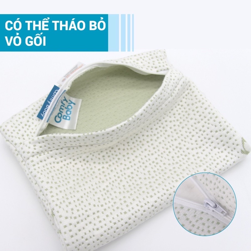 Gối nằm vải sợi tre Comfybaby