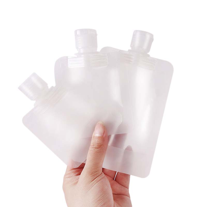 Túi nhựa trong suốt đựng mỹ phẩm dung tích 30/ 50/ 100 ml