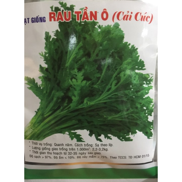 rau tần ô, cải cúc