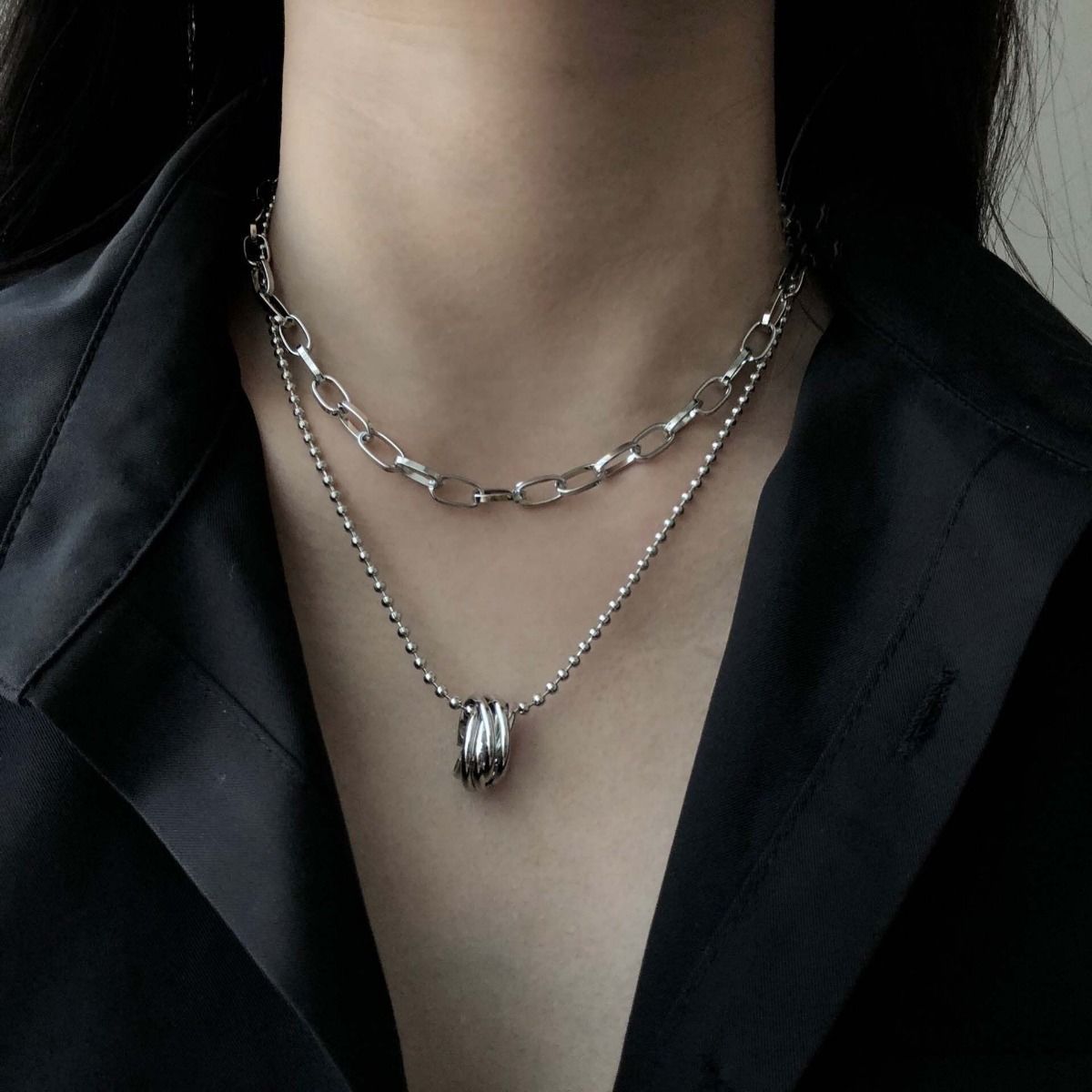 vòng cổ Choker Nhiều Lớp Thời Trang Dành Cho Nữ