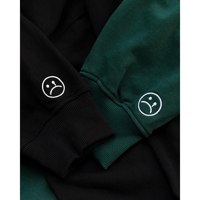 Hoodie zipper sadboiz lowkey 2 màu
