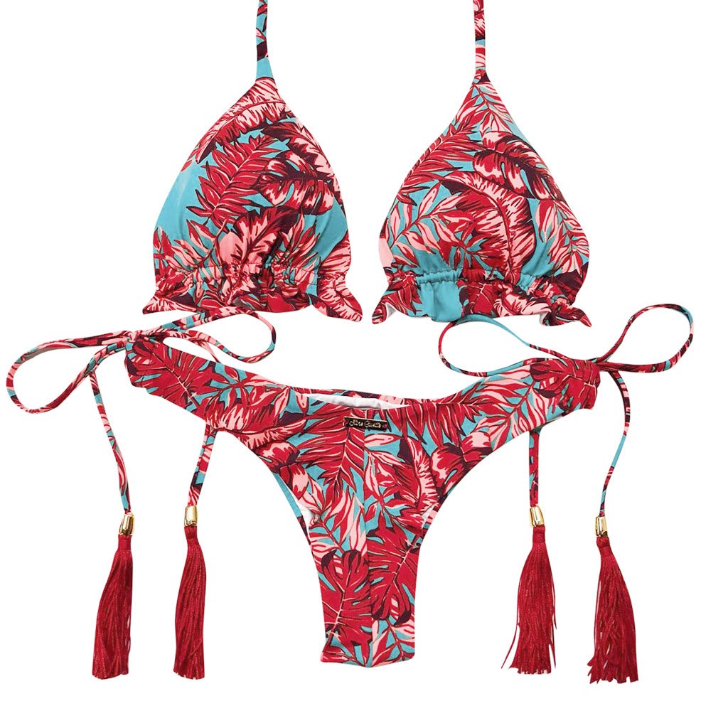 Bộ Bikini Màu Trơn Gợi Cảm Cho Nữ | BigBuy360 - bigbuy360.vn