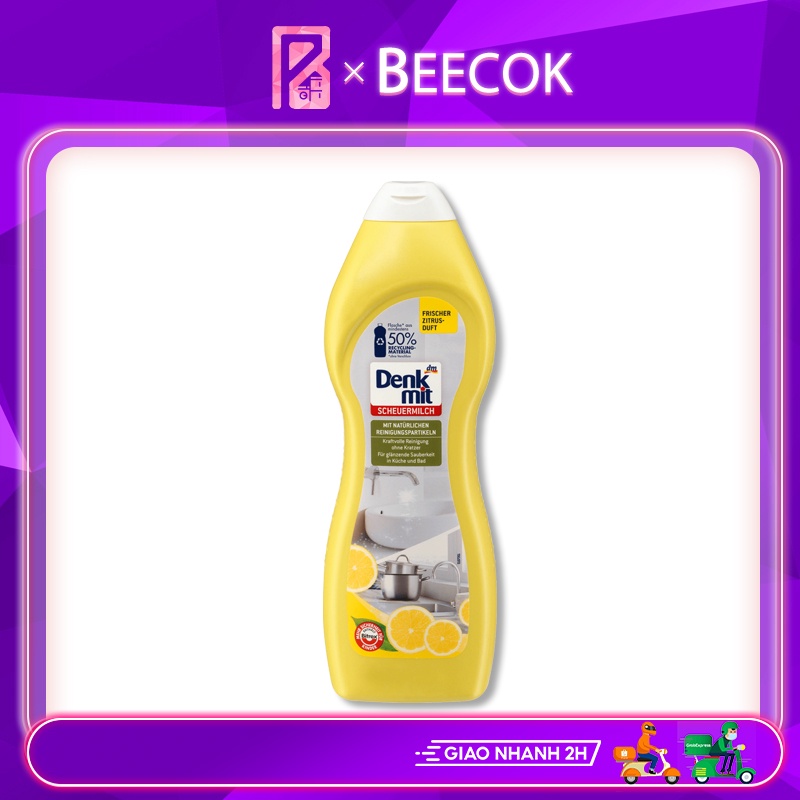 Nước tẩy rửa nồi, bồn rửa Denkmit 750ml - Hàng Đức