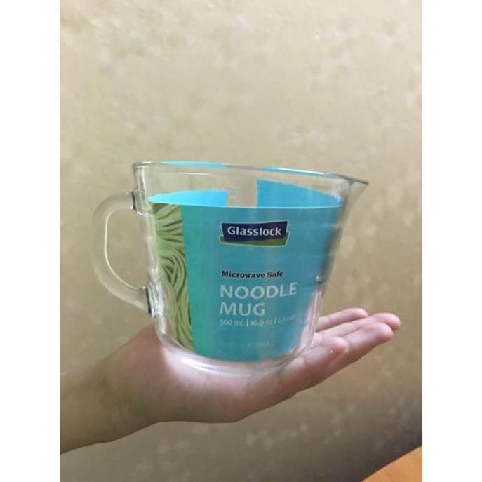 Ly mì - Cốc chia vạch thủy tinh GLASSLOCK GL1724 dung tích 500ml