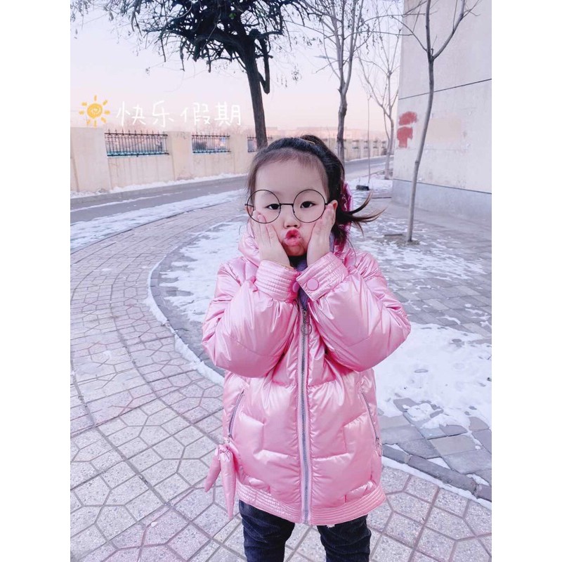 Áo Phao Lông Vũ Bóng Bé Gái. Thời Trang BaBy Quảng Châu